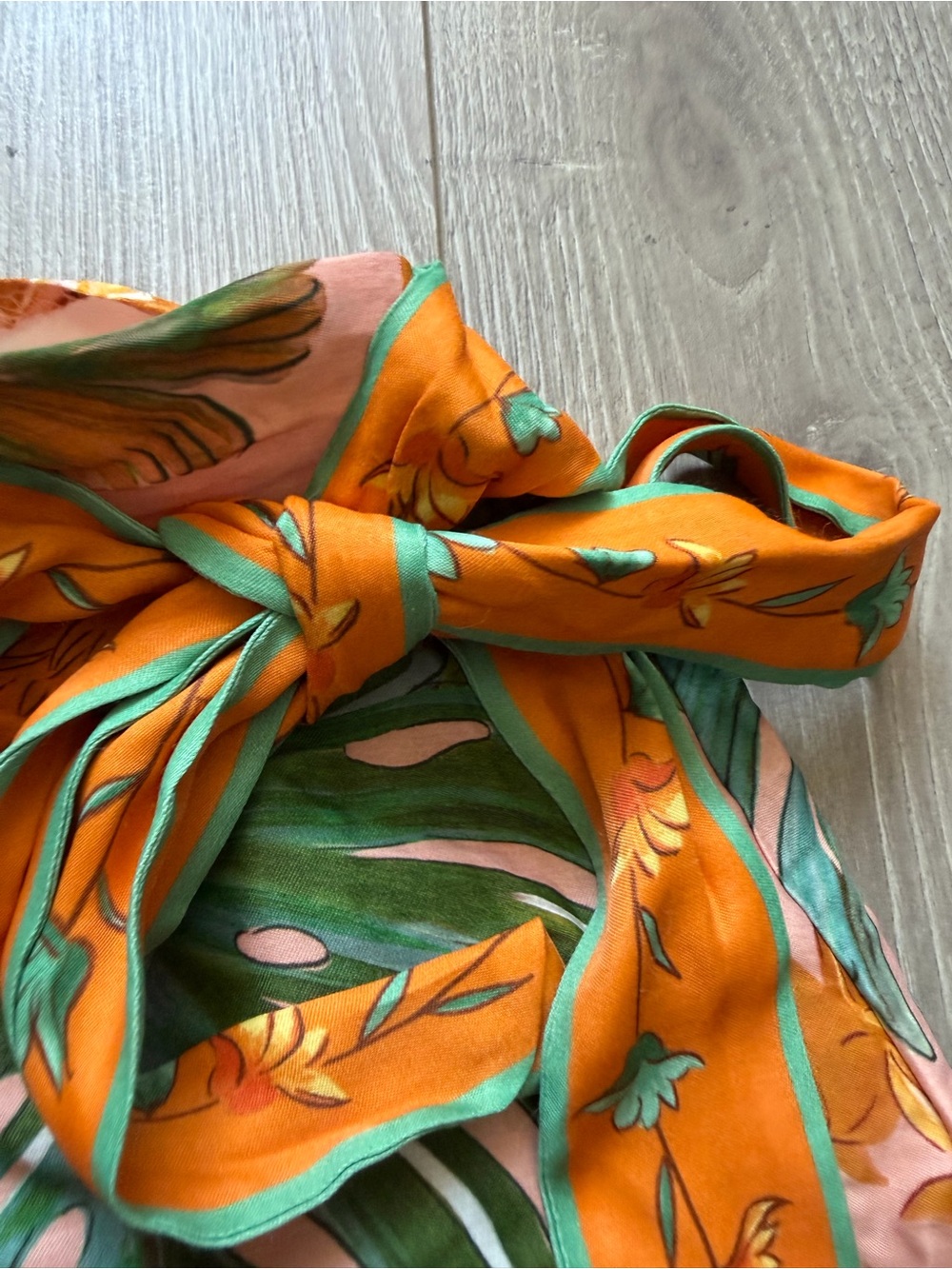 Farm Rio Birds Mini Wrap Skirt Canto Dos Passaros tropical vibrant colorful - Picture 6 of 10